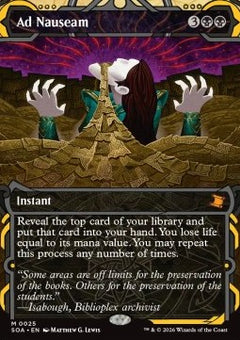 Ad Nauseam (V.1) - Secrets of Strixhaven: Mystical Archive (Mythic) [SOA-25]
