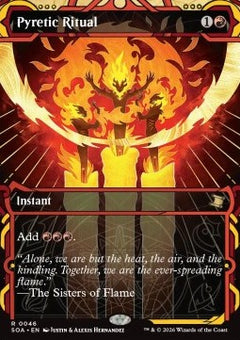 Pyretic Ritual (V.1) - Secrets of Strixhaven: Mystical Archive (Rare) [SOA-46]