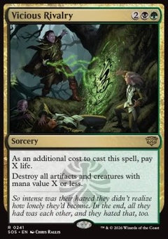 Vicious Rivalry - Secrets of Strixhaven (Rare) [SOS-241]
