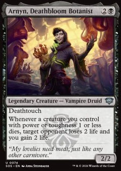 Arnyn, Deathbloom Botanist - Secrets of Strixhaven (Uncommon) [SOS-74]