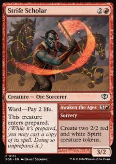 Strife Scholar // Awaken the Ages - Secrets of Strixhaven (Common) [SOS-131]