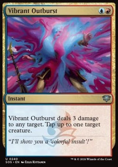 Vibrant Outburst - Secrets of Strixhaven (Uncommon) [SOS-240]
