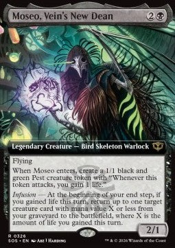 Moseo, Vein's New Dean - Secrets of Strixhaven: Extras (Rare) [XSOS-326]