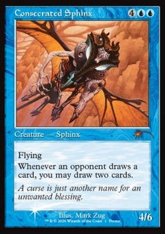 Consecrated Sphinx (V.2) - Secret Lair Drop Series (Mythic) [SLD-1]