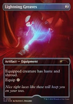 Lightning Greaves (V.2) - Secret Lair Drop Series (Rare) [SLD-2526]