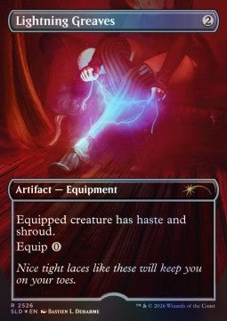 Lightning Greaves (V.2) - Secret Lair Drop Series (Rare) [SLD-2526]