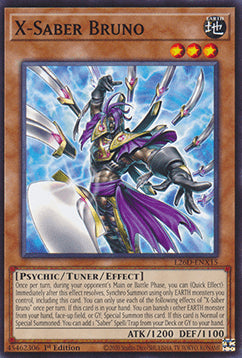 X-Saber Bruno (V.1 - Common) - Legendary Modern Decks 2026 (Common) [L26D-X15]