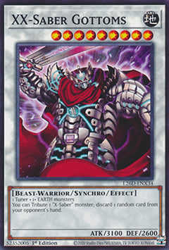 XX-Saber Gottoms - Legendary Modern Decks 2026 (Common) [L26D-X34]