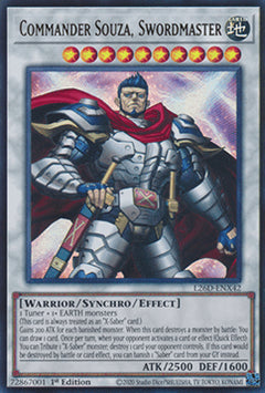 Commander Souza, Swordmaster (V.1 - Ultra Rare) - Legendary Modern Decks 2026 (Ultra Rare) [L26D-X42]