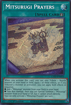 Mitsurugi Prayers (V.3 - Secret Rare) - Legendary Modern Decks 2026 (Secret Rare) [L26D-M14]