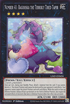 Number 41: Bagooska the Terribly Tired Tapir - Legendary Modern Decks 2026 (Common) [L26D-M24]