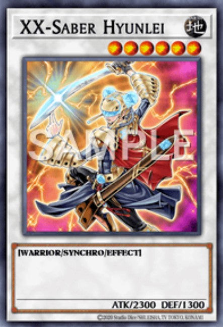 XX-Saber Hyunlei (V.2 - Secret Rare) - Legendary Modern Decks 2026 (Secret Rare) [L26D-X35]