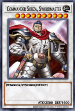 Commander Souza, Swordmaster (V.3 - Starlight Rare)