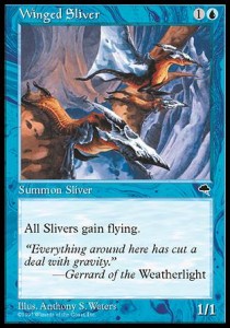 Winged Sliver⁣ - Tempest⁣ (Common)