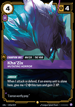 Kha'Zix, Mutating Horror (V.2 - Showcase)