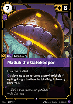 Maduli the Gatekeeper - Unleashed (Rare) [UNL-144]