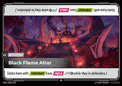 Black Flame Altar - Unleashed (Uncommon) [UNL-208]