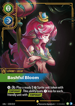 Lillia, Bashful Bloom (V.2 - Showcase)
