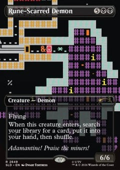 Rune-Scarred Demon