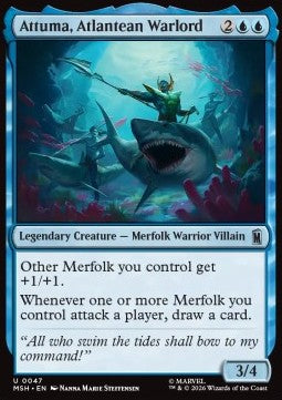 Attuma, Atlantean Warlord
