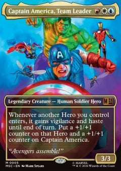 Captain America, Team Leader