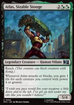 Atlas, Sizable Stooge
