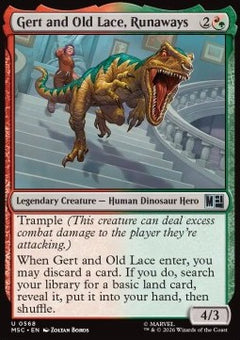 Gert and Old Lace, Runaways