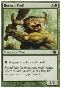 Horned Troll - Eighth Edition (Common) [8ED-257]
