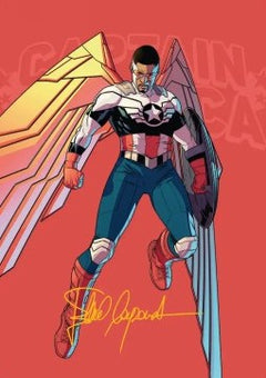 Art Series: Captain America, Wings of Freedom (V.4)
