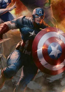 Art Series: Captain America, Unbowed