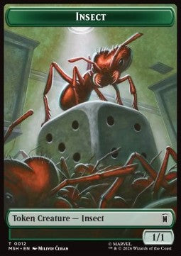 Insect Token (G 1/1) // Clue Token