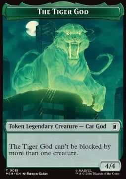 The Tiger God Token (G 4/4) // Sturdy Shield Token