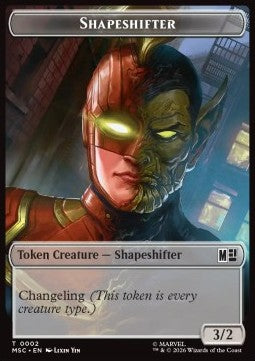 Shapeshifter Token (C 3/2) // Ape Villain Token (R 3/3)