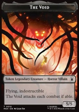 The Void Token (B 5/5) // Squirrel Token (G 1/1)