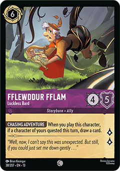 Fflewddur Fflam - Luckless Bard