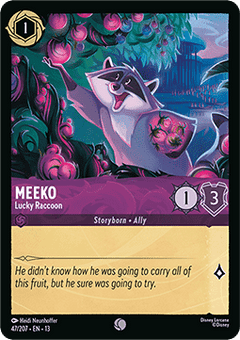 Meeko - Lucky Raccoon