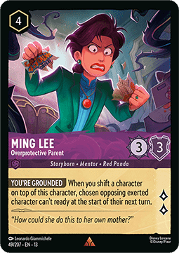 Ming Lee - Overprotective Parent