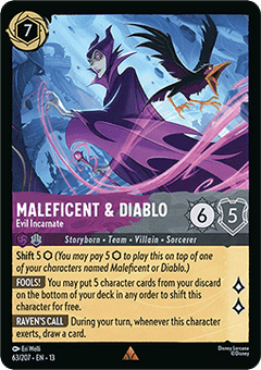 Maleficent & Diablo - Evil Incarnate