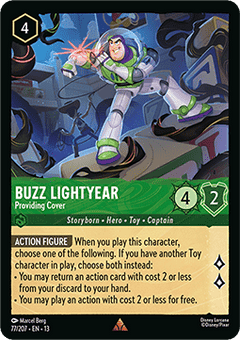 Buzz Lightyear - Providing Cover