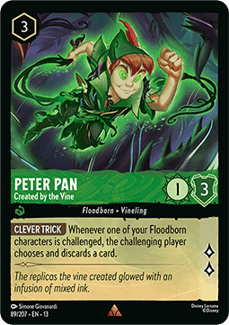 Peter Pan - Created by the Vine