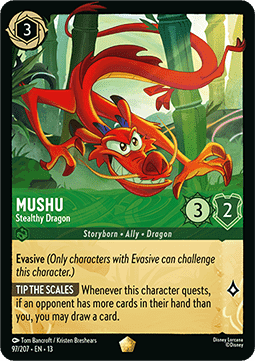Mushu - Stealthy Dragon
