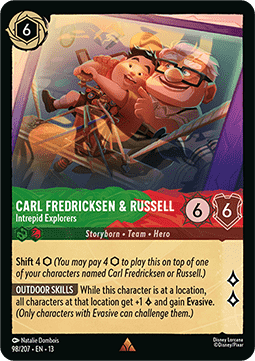 Carl Fredricksen & Russell - Intrepid Explorers