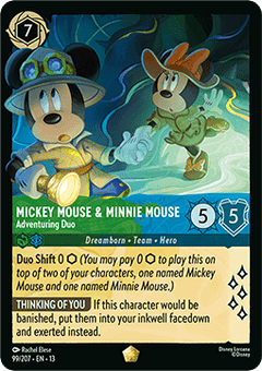 Mickey Mouse & Minnie Mouse - Adventuring Duo