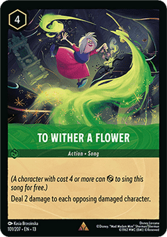 To Wither a Flower