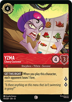 Yzma - Choosy Customer (V.1)