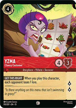 Yzma - Choosy Customer (V.2)