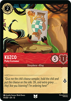 Kuzco - Picky Customer (V.1)