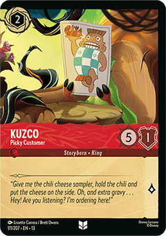 Kuzco - Picky Customer (V.2)