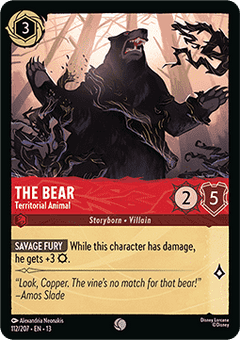 The Bear - Territorial Animal