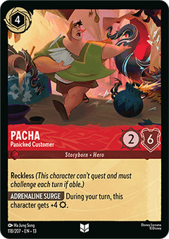Pacha - Panicked Customer